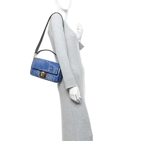 Fendi X Versace Denim Fendace Patchwork #243816F31B - Picture 2 of 9